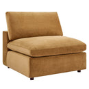 Liberty Down Filled Overstuffed Performance Velvet Armless Chair