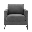 Alice Upholstered Fabric Accent Chair