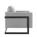 Alice Upholstered Fabric Accent Chair