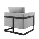 Alice Upholstered Fabric Accent Chair