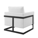 Alice Upholstered Fabric Accent Chair