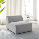 Zyaire Upholstered Fabric Armless Chair