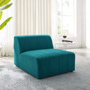 Zyaire Upholstered Fabric Armless Chair