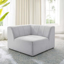 Agustin Upholstered Fabric Corner Chair