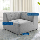 Agustin Upholstered Fabric Corner Chair