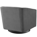 Amaya Swivel Chair Performance Velvet Set of 2