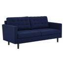 Jackson Tufted Fabric Sofa