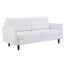 Jackson Tufted Fabric Sofa