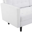 Jackson Tufted Fabric Sofa