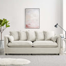 Zahir Slipcover Fabric Sofa