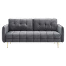 Sasha Tufted Performance Velvet Sofa