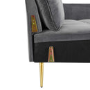 Sasha Tufted Performance Velvet Sofa