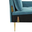 Sasha Tufted Performance Velvet Sofa