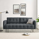 Sasha Tufted Fabric Sofa