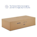 Sasha Tufted Vegan Leather Sofa