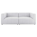 Legacy Upholstered Fabric 2-Piece Loveseat