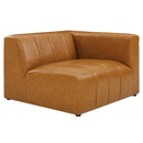 Natalia  Vegan Leather 2-Piece Loveseat