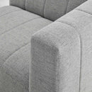 Logan Upholstered Fabric 3-Piece Sofa