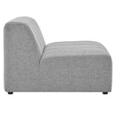 Amelia Upholstered Fabric 3-Piece Sofa