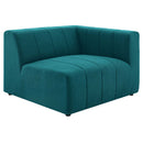 Amelia Upholstered Fabric 3-Piece Sofa