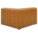 Idris Vegan Leather 6-Piece Sectional Sofa