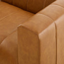 Idris Vegan Leather 6-Piece Sectional Sofa