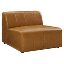Idris Vegan Leather 6-Piece Sectional Sofa