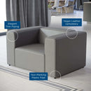 Linda Vegan Leather Armchair