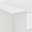 Linda Vegan Leather Right-Arm Chair