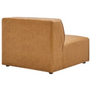 Linda Vegan Leather Armless Chair