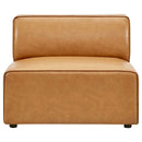 Linda Vegan Leather Armless Chair