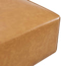 Linda Vegan Leather Ottoman