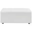 Linda Vegan Leather Ottoman