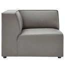 Linda Vegan Leather Corner Chair