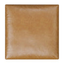 Liberty Down Filled Overstuffed Vegan Leather Ottoman