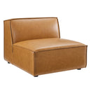Rhea Vegan Leather 4-Piece Sofa