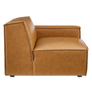 Rhea Vegan Leather 4-Piece Sofa