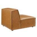 Rhea 5-Piece Vegan Leather Sectional Sofa