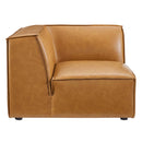 Rhea 6-Piece Vegan Leather Sectional Sofa