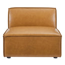 Rhea 6-Piece Vegan Leather Sectional Sofa