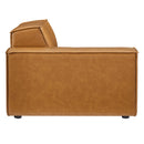 Rhea 8-Piece Vegan Leather Sectional Sofa