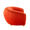 Teagan Performance Velvet Armchair