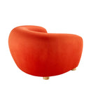 Teagan Performance Velvet Armchair
