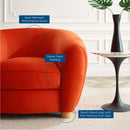 Teagan Performance Velvet Armchair