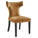 Keira Performance Velvet Dining Chairs - Set of 2