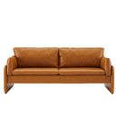 Aubrielle Vegan Leather Sofa