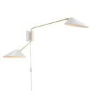 Walter 2-Light Swing Arm Wall Sconce