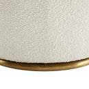 Haley Boucle Upholstered Swivel Chair
