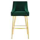 Donald Performance Velvet Bar Stool