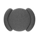 Scarlet Boucle Upholstered Ottoman